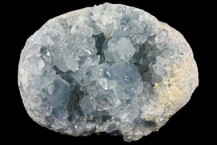 Sky Blue Celestine (Celestite) Crystal Geode - Madagascar #96882